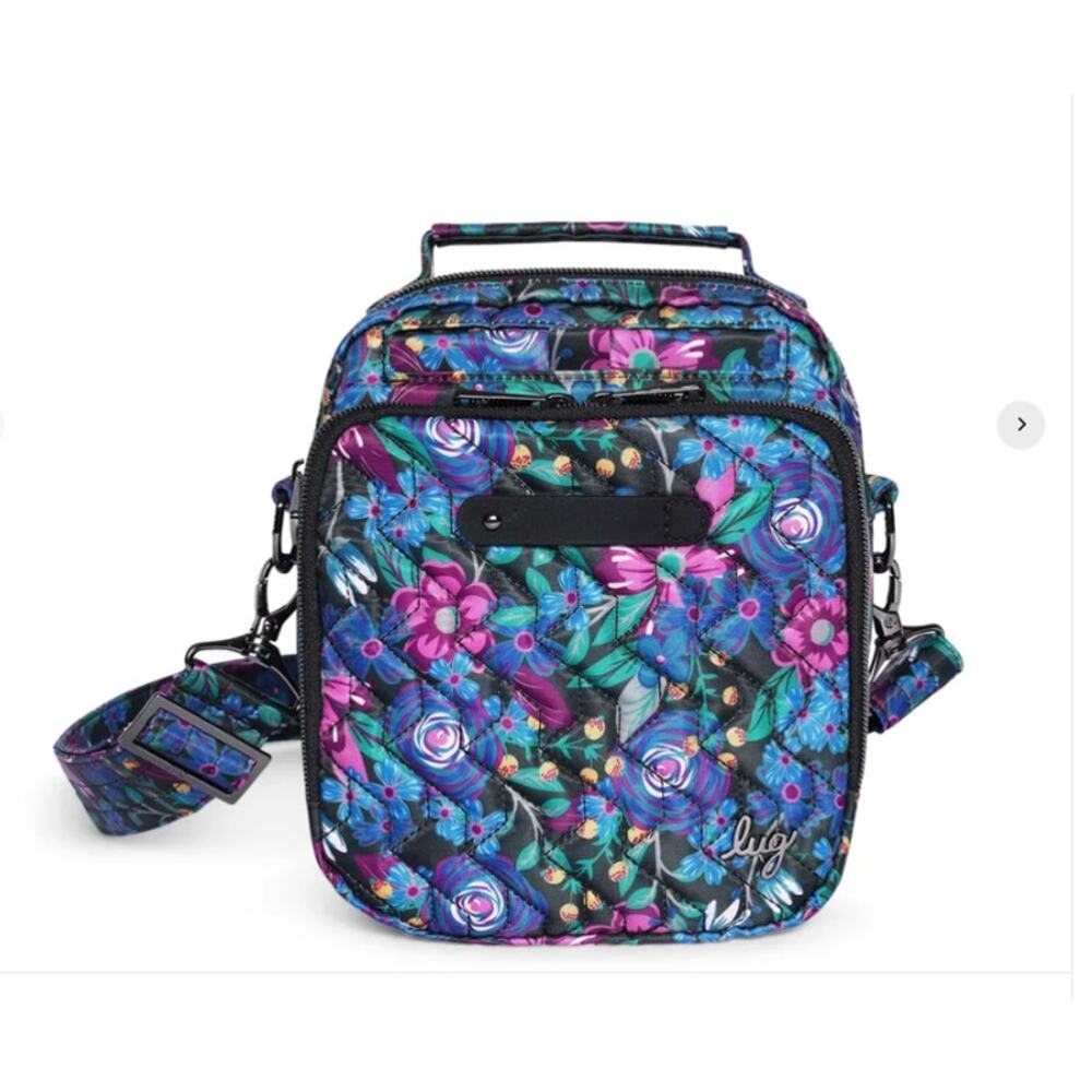Lug Skeeter Whimsy Black Small Crossbody Charm Bar Spring Summer Vacation